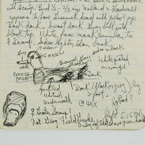 Boltson, Howard | 19 Meticulous Birding Notebooks kept during the 1980s and early 1990s.