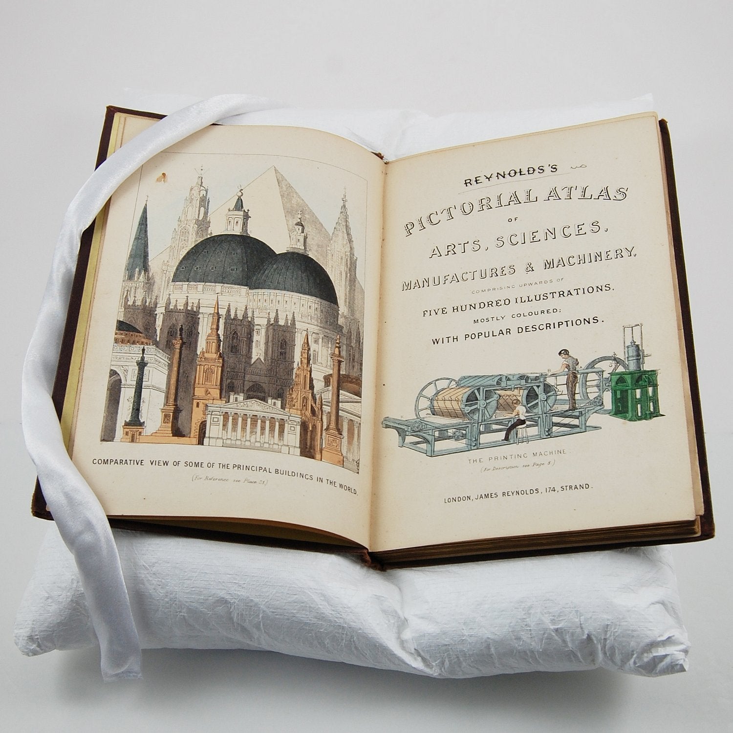 Victorian Infographics: Reynolds's Pictorial Atlas of Arts, Sciences, Manufactures, & Machinery