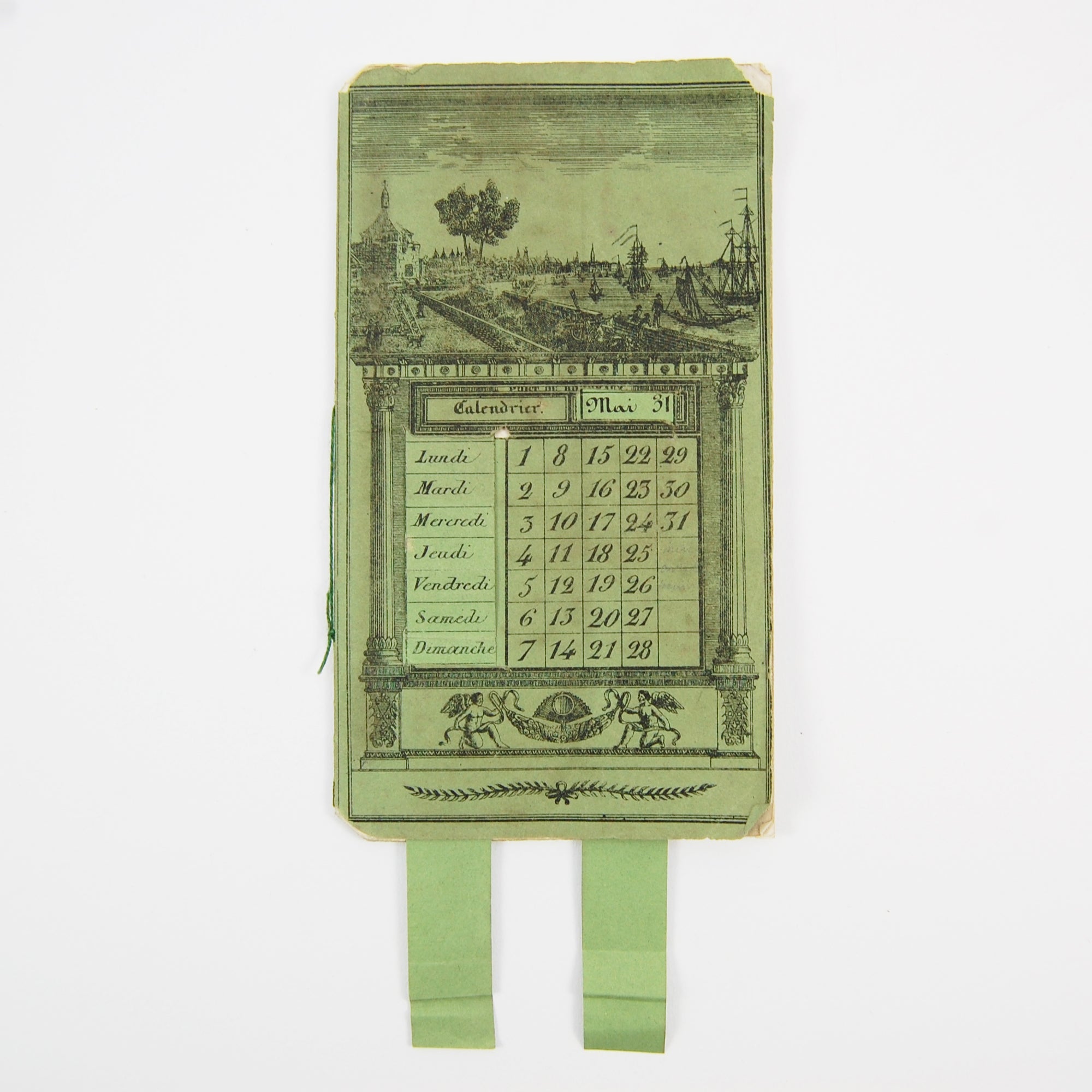 Keeping Time in Your Pocket - A Rare French Perpetual Calendar & Notebook