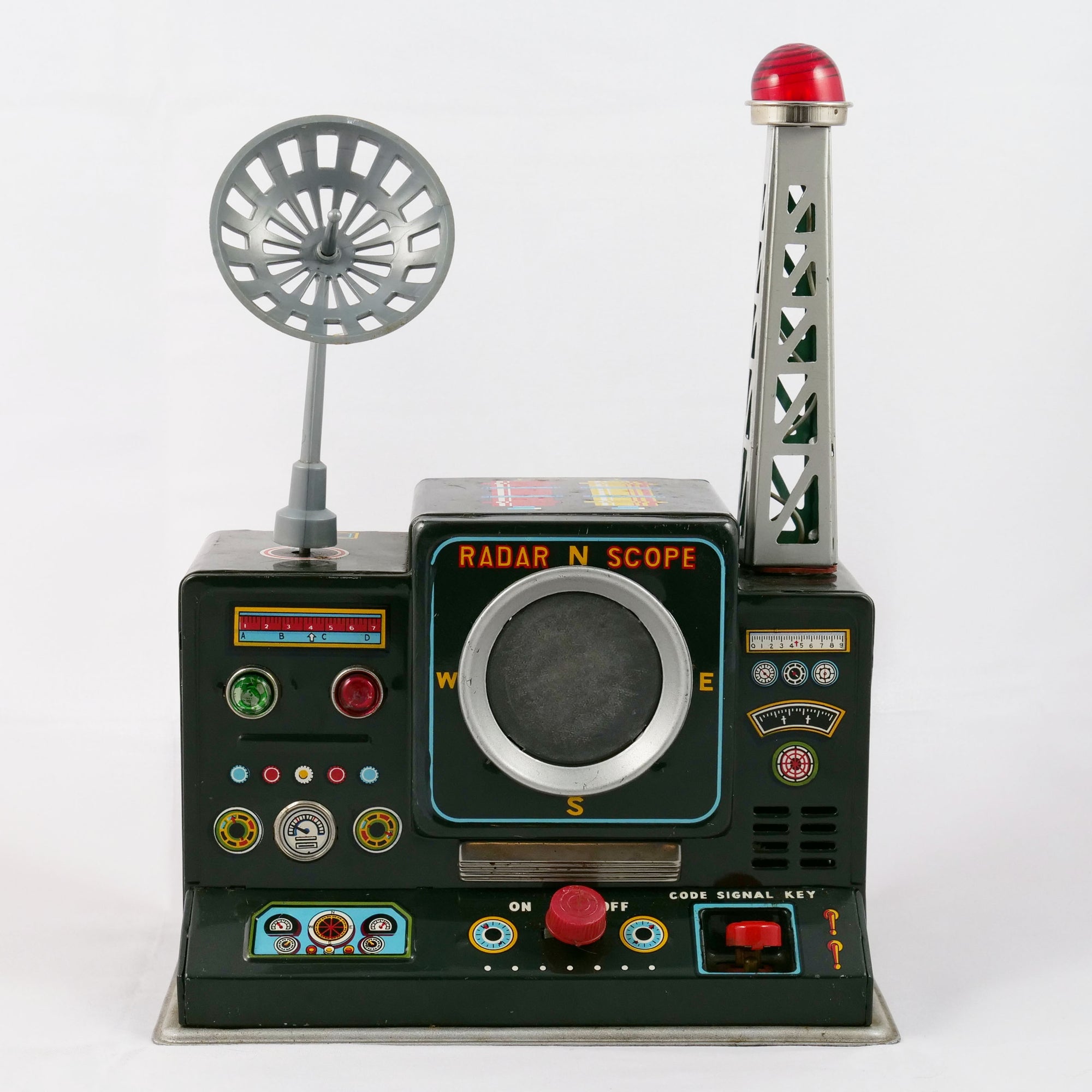 Playing Cold War: A Distant Early Warning Radar Station Toy by Masudaya