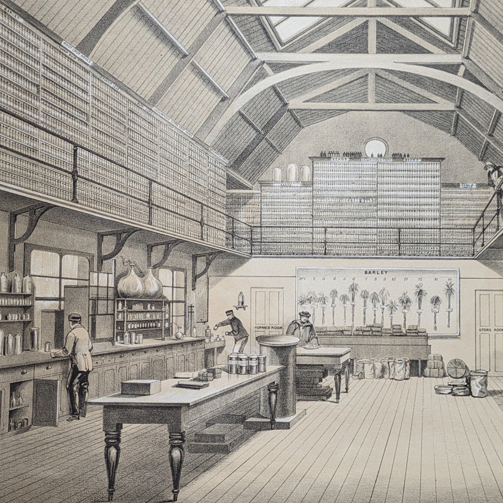 [Rothamsted Experimental Station] | Drawings and Plans of the Lawes Testimonial Laboratory