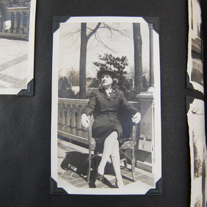 Ridley, Elizabeth | Second World War photo album compiled by an American Red Cross worker on the home front.