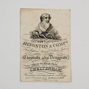 Hingston & Company | Trade card of Hingston & Company, Chemists and Druggists