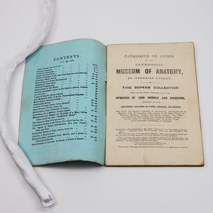 [Woodhead, Joseph] | Catalogue or Guide to the Liverpool Museum of Anatomy.