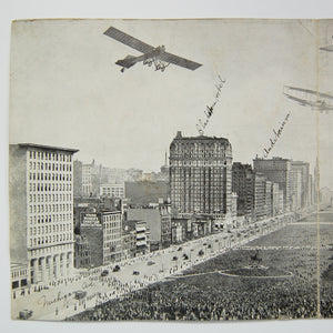 Max Rigo Selling Company | International Aviation Meet. Grant Park Chicago. Panoramic Post Card.